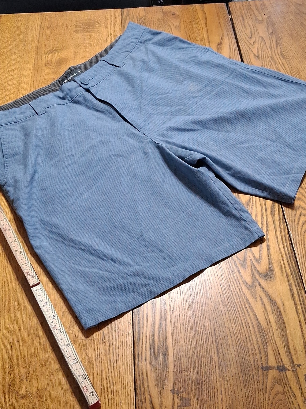 O'NEILL Shorts Mens 38 LIGHT BLUE Preowned Summer Spring Vacation Resort Casual